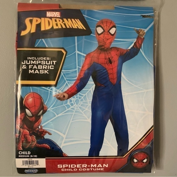 NIP. MARVEL Spider-Man Child Costume - Picture 2 of 3
